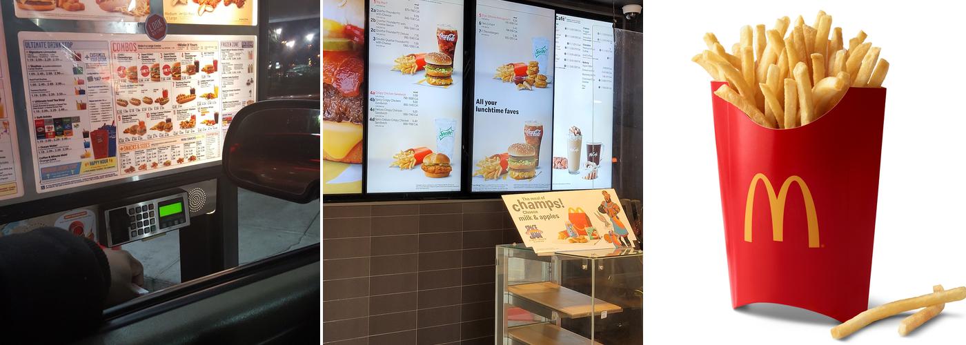 McDonald's Menu