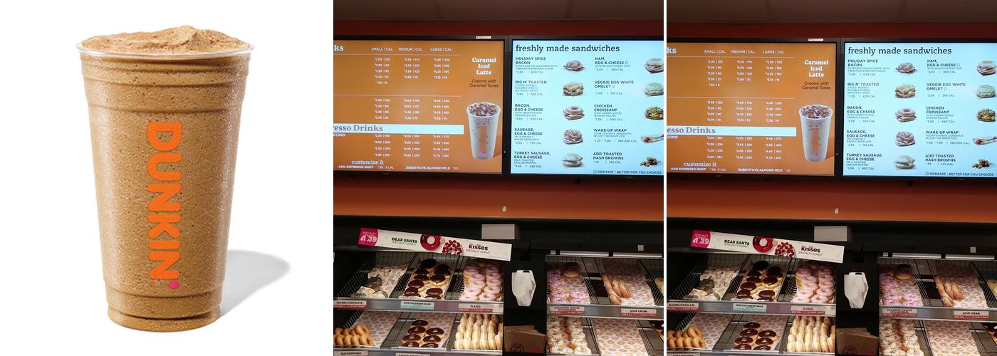 Dunkin' Menu