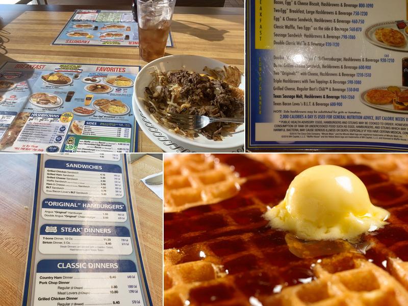 Waffle House Menu