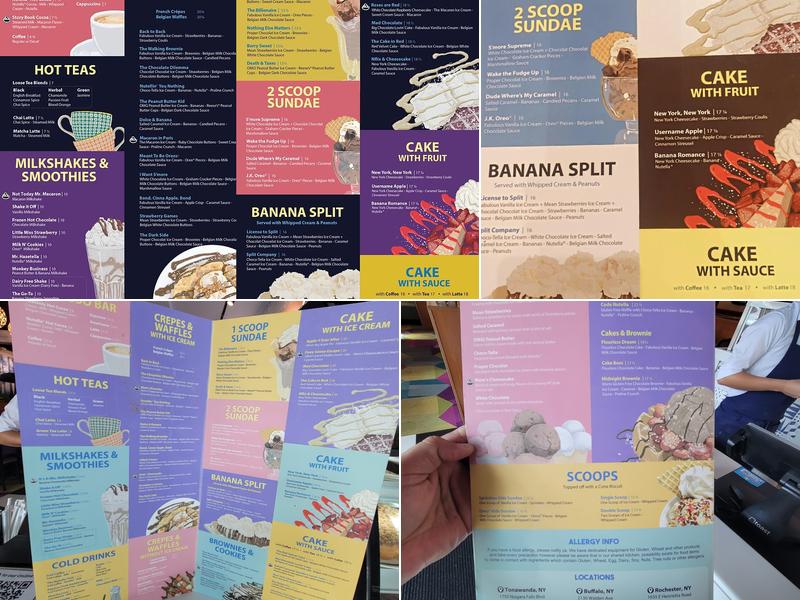 White Rabbit Dessert Experience Menu