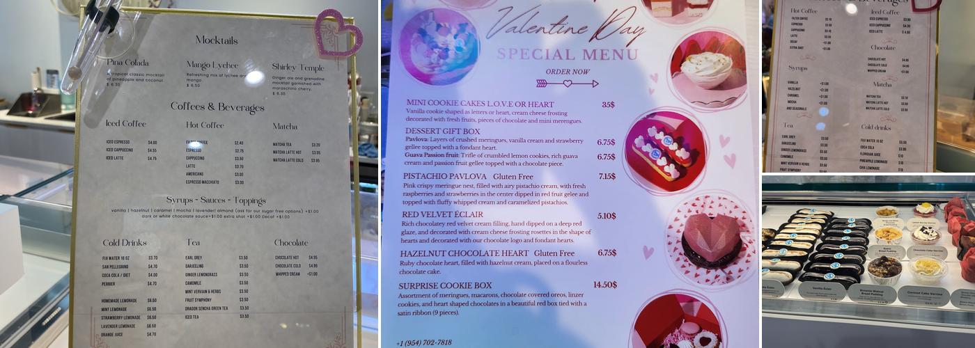 Eclair Affaire Weston Menu