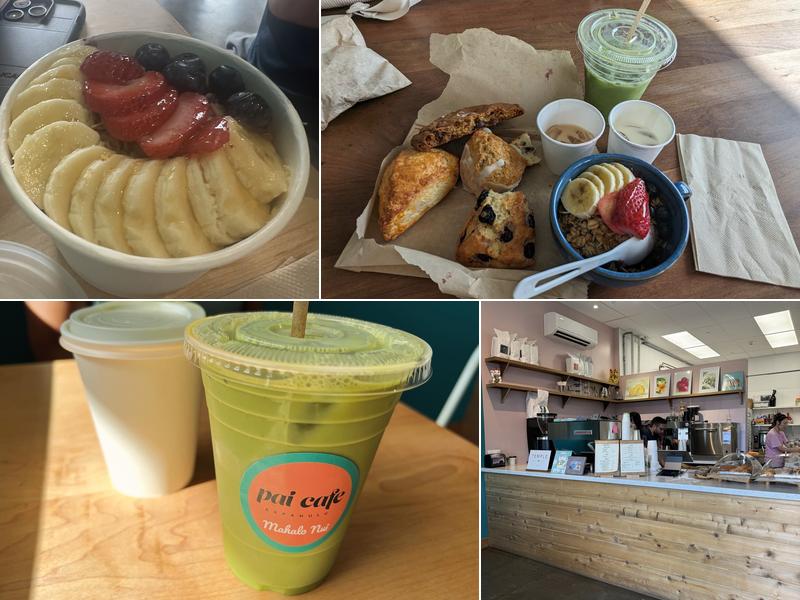 Pai Cafe coffee & acai bowls 755 Kapahulu Ave, Honolulu