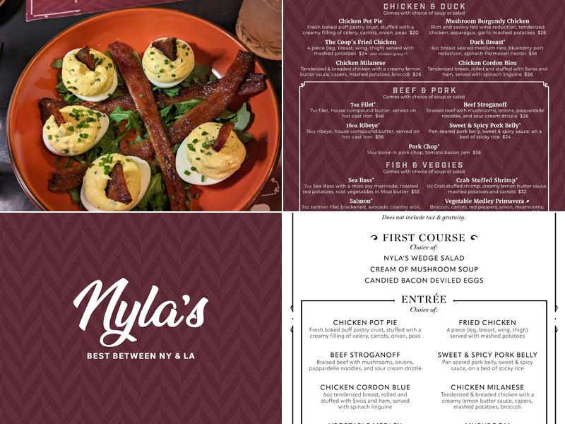 Nyla's Menu