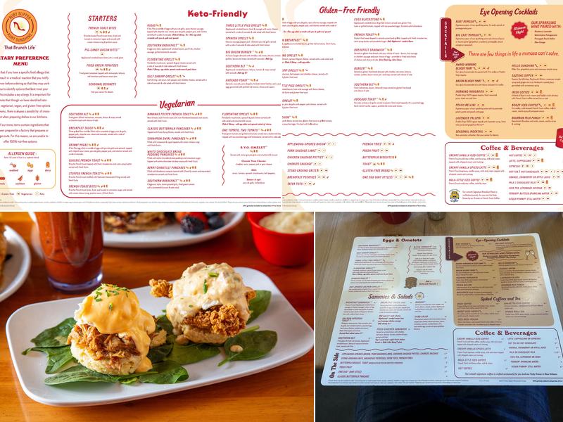 Ruby Slipper Menu