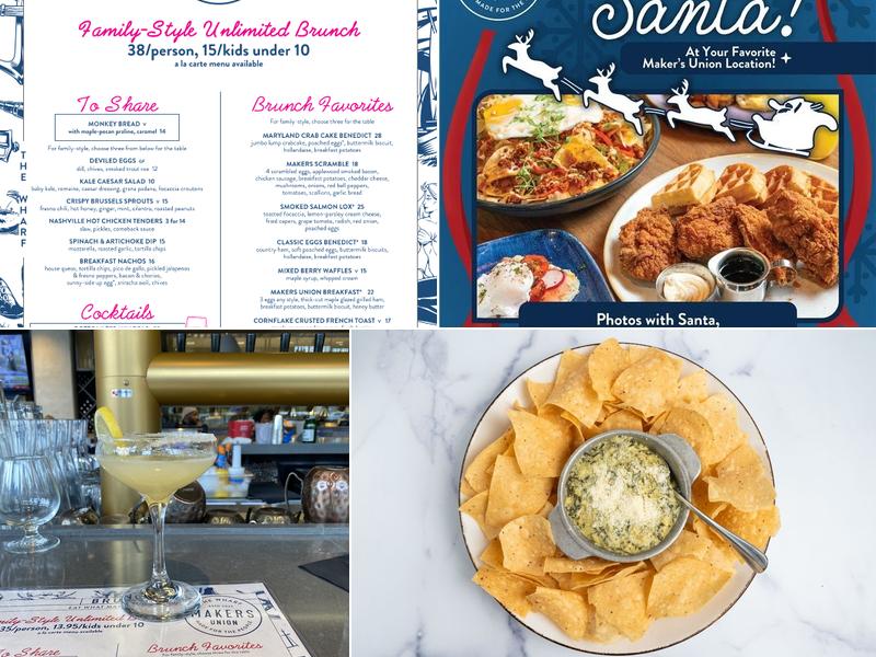 Makers Union Pub Menu