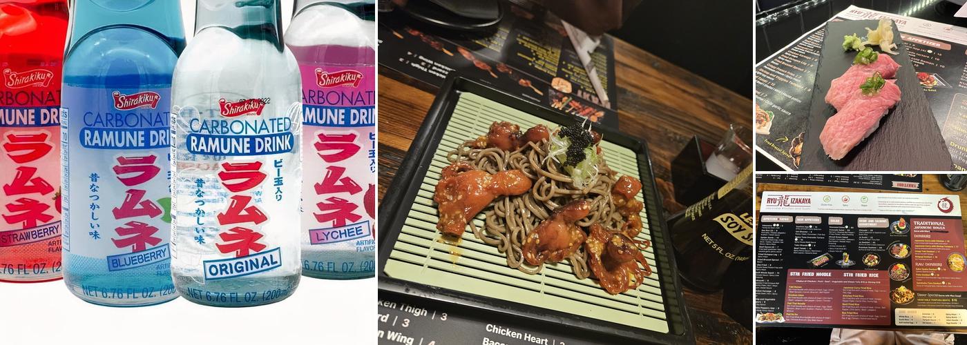 Ryu Izakaya Menu