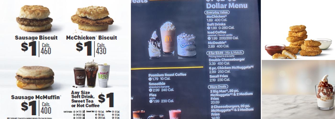 McDonald's Menu