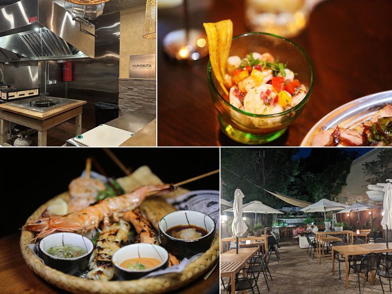 KUROBUTA-White Charcoal Grille