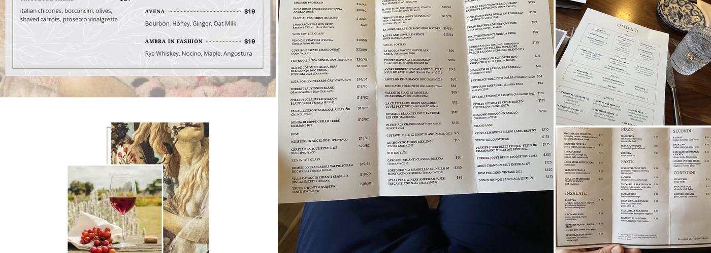 Ambra Menu