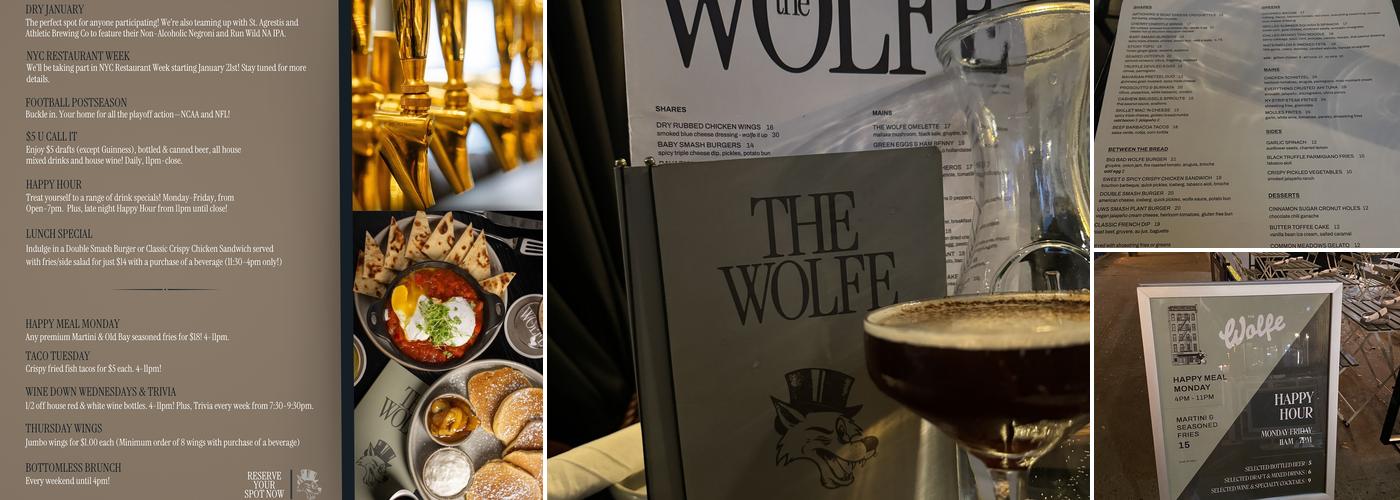 The Wolfe Menu