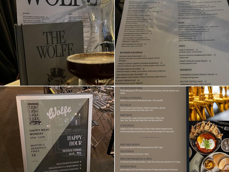 The Wolfe Menu