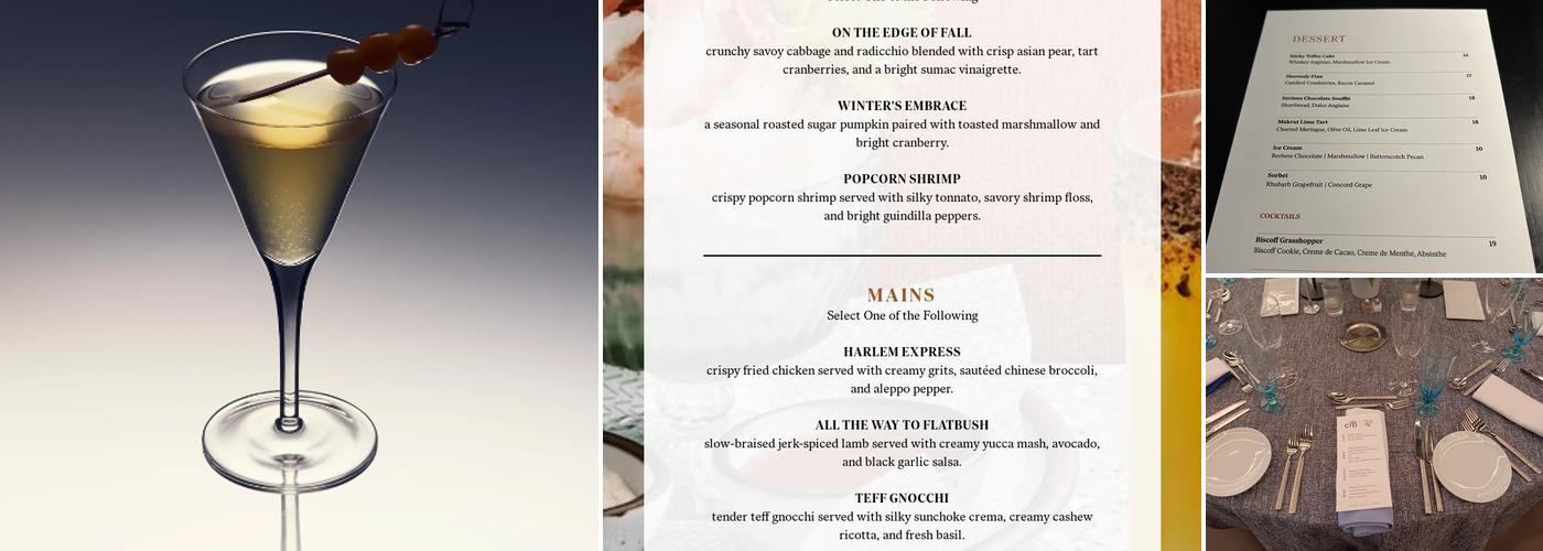 Metropolis by Marcus Samuelsson Menu