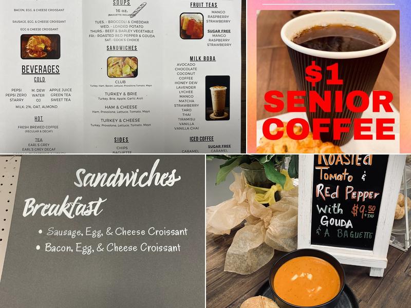 Tea Time Cafe Menu