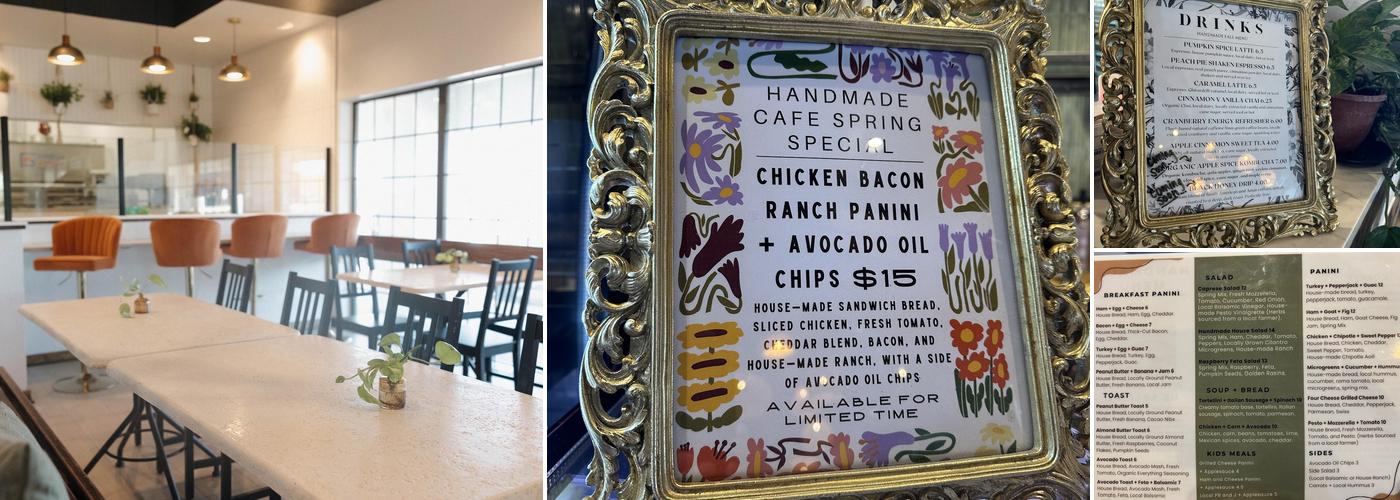 Handmade Menu