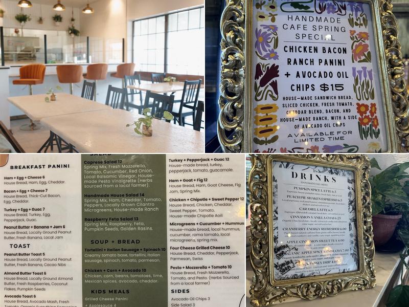 Handmade Menu