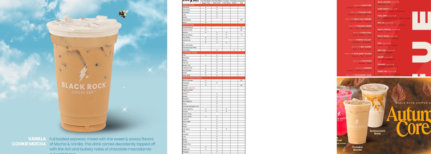 Black Rock Coffee Bar Menu