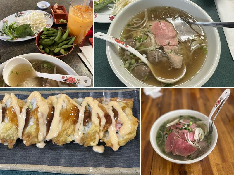 King pho and sushi