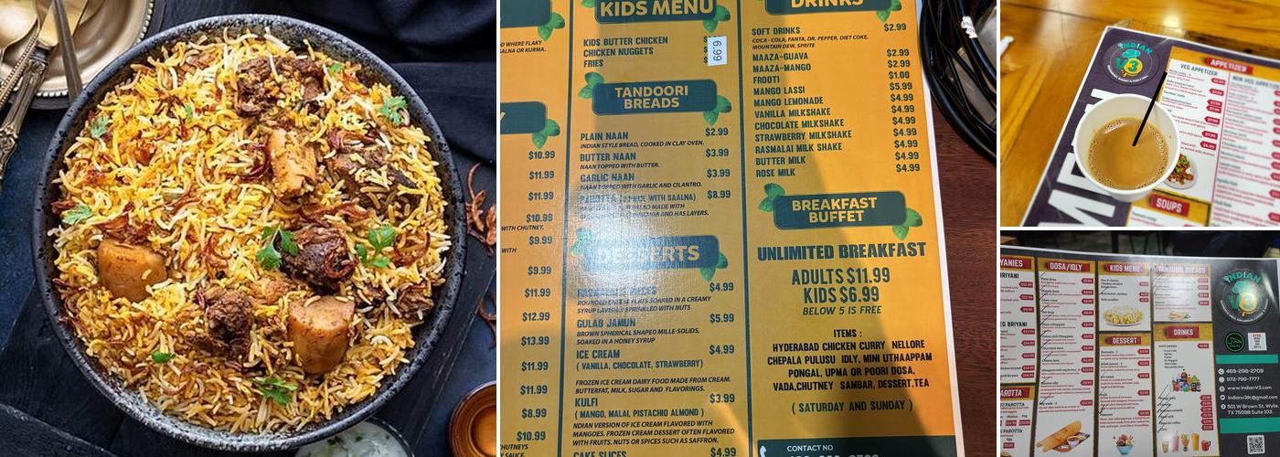 IndianV3 Menu