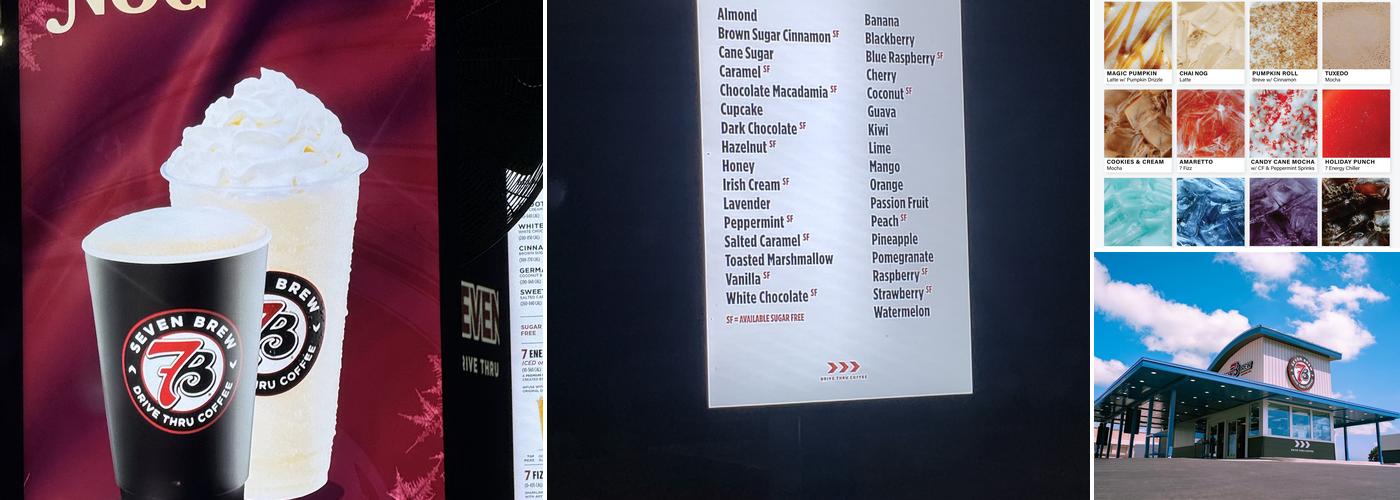 7 Brew Coffee Menu