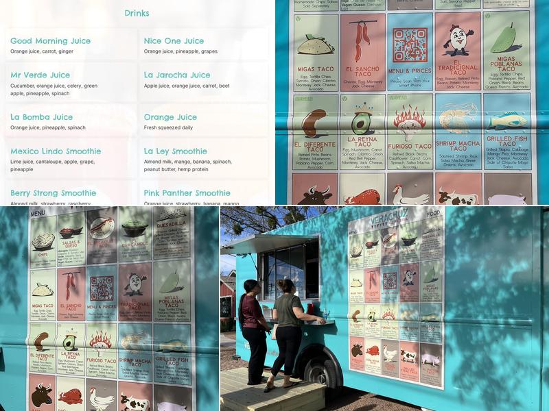 Veracruz All Natural Menu