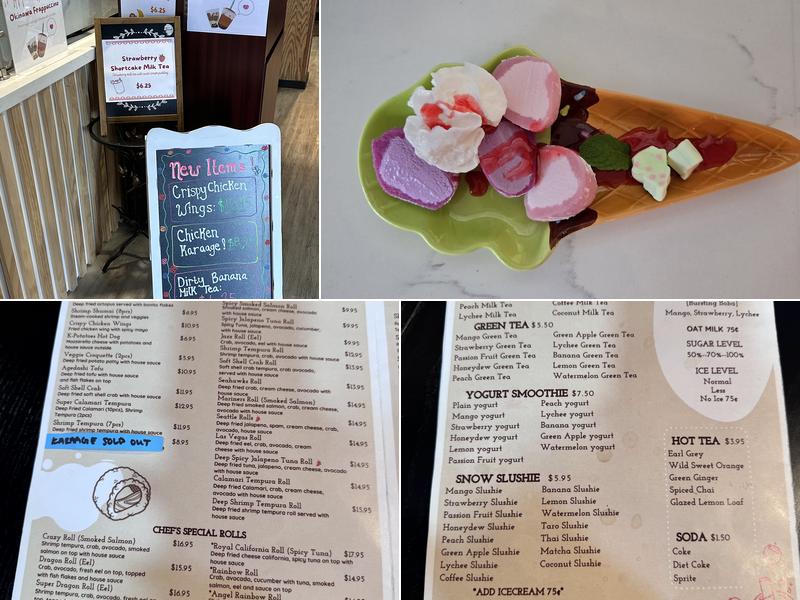 cafe brown Menu