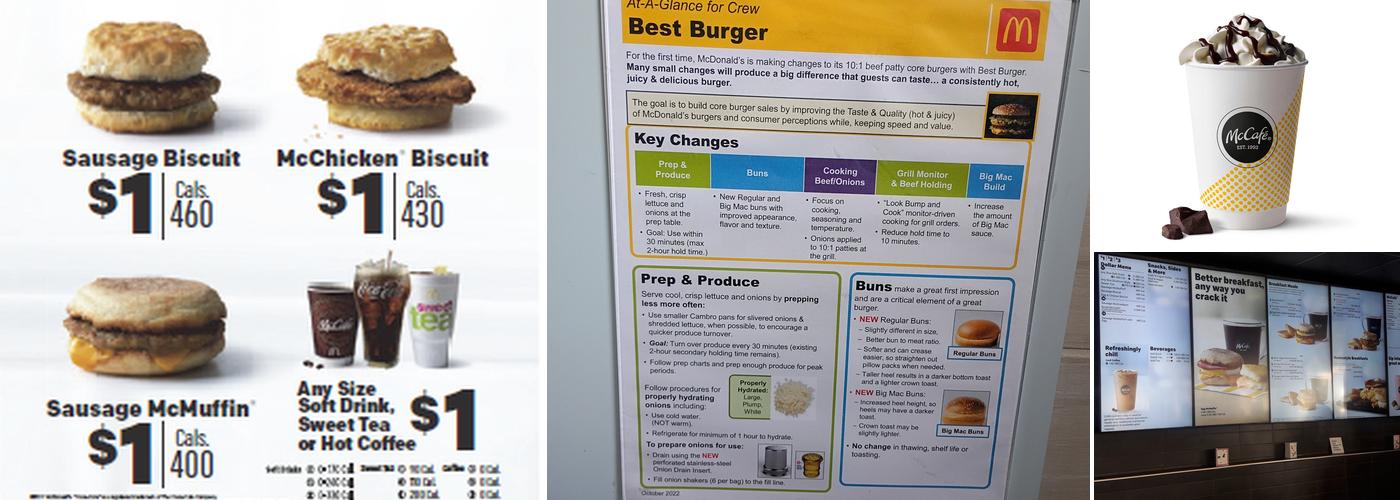 McDonald's Menu