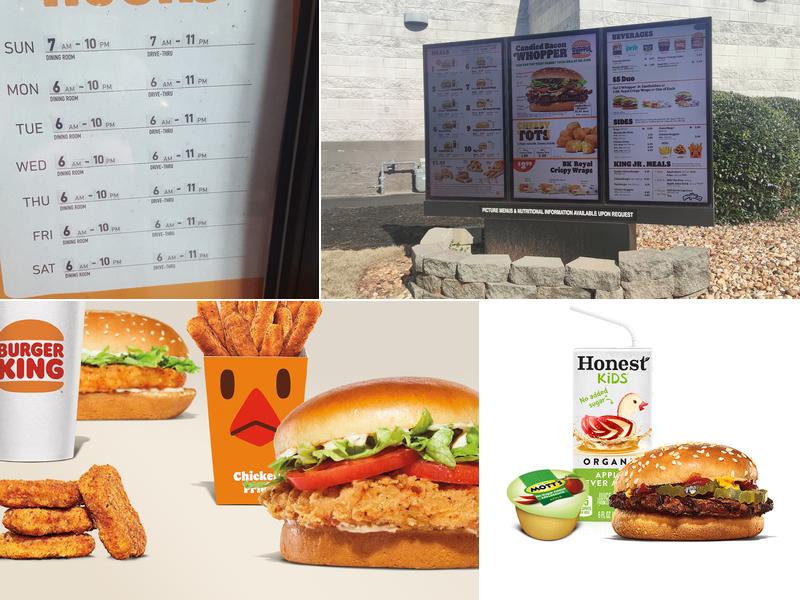 Burger King Menu
