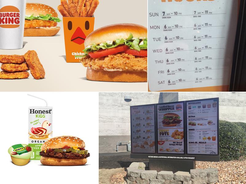 Burger King Menu