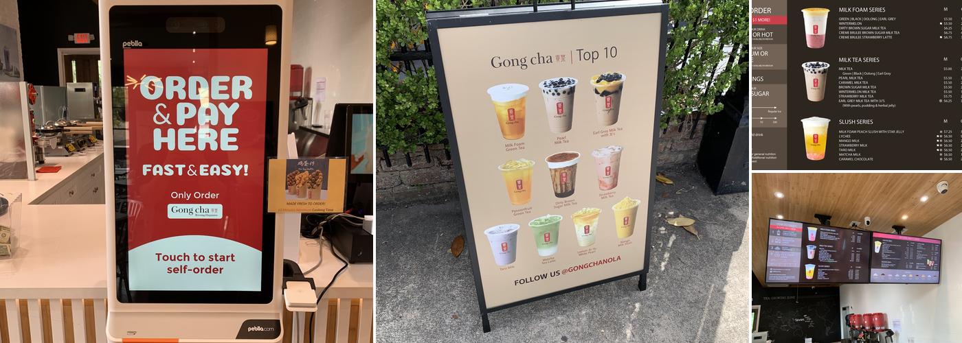 Gong Cha Menu