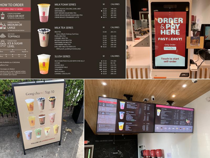 Gong Cha Menu
