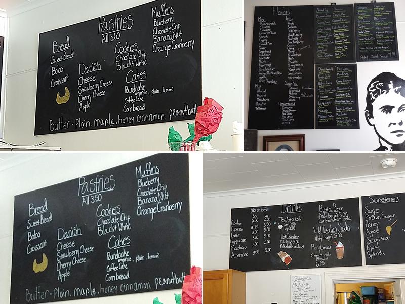 Miss lizzies Menu