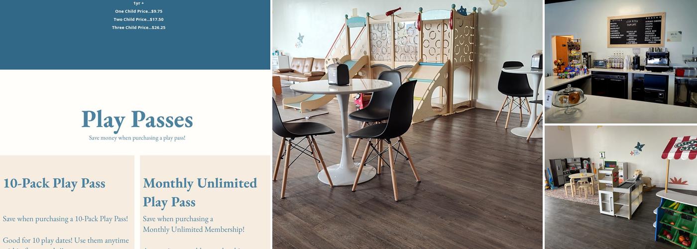 Itsy Bitsy Play Cafe Menu