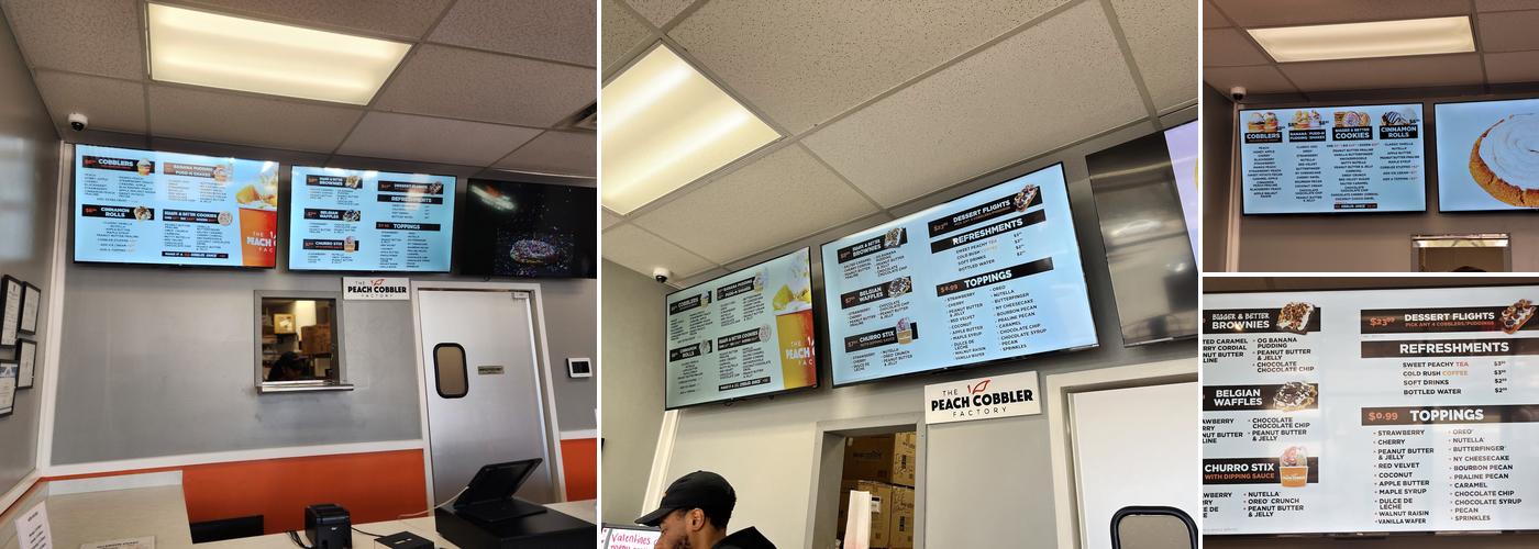 Peach Cobbler Factory Canton Menu