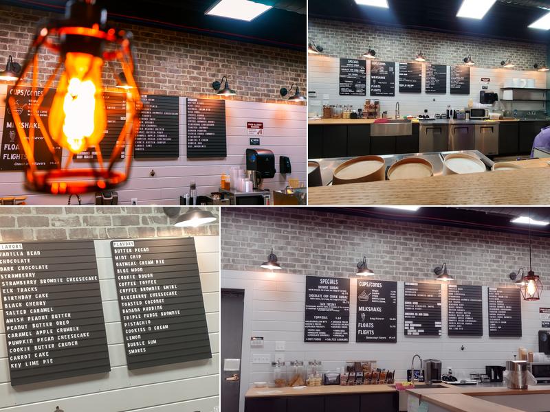 Vanilla Bean Creamery Menu