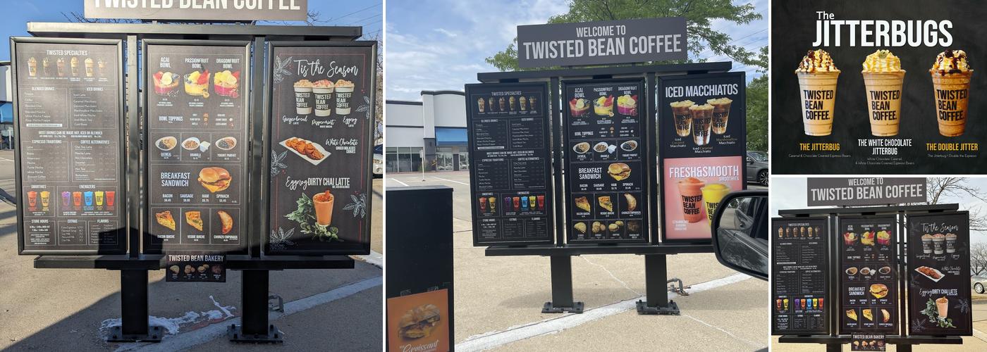 Twisted Bean Coffee Company Menu