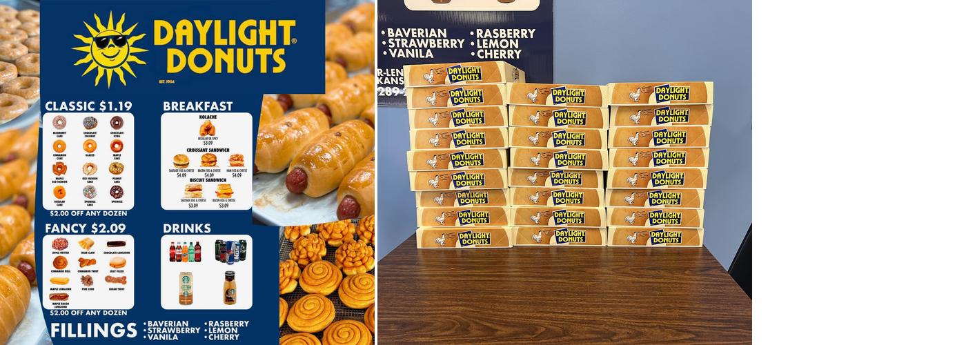 Daylight Donuts - Olathe ( Mur-Len ) Menu