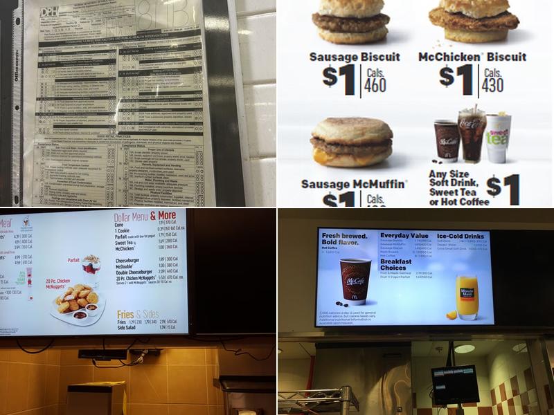 McDonald's Menu