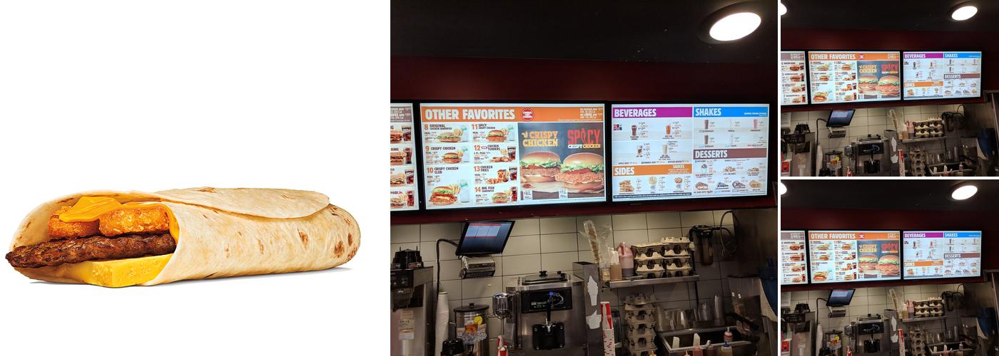 Burger King Menu