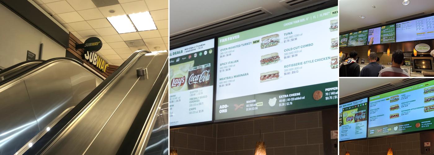 Subway Menu