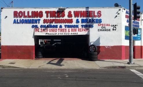 Rolling Tires & Wheels Alignment Suspensions & Brakes Oil Change & Truck Tires