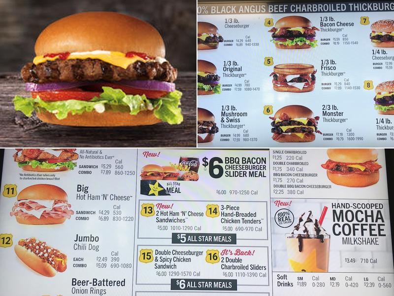 Hardee’s Menu