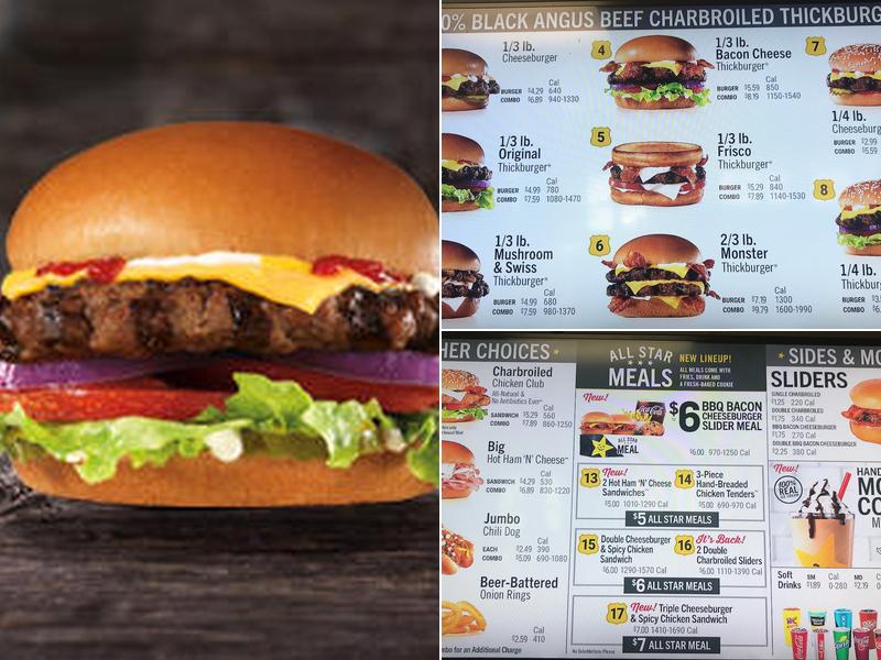 Hardee’s Menu