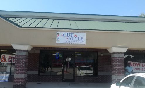 A Cut & A Style Barbershop 270 Bobby Jones Expy Suite 158, Augusta Georgia 30907