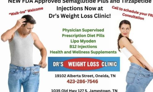 Dr.'S Weight Loss Clinic 19102 Alberta St, Oneida Tennessee 37841