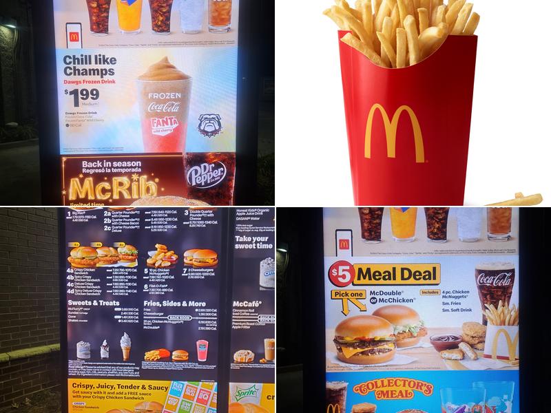 McDonald's Menu