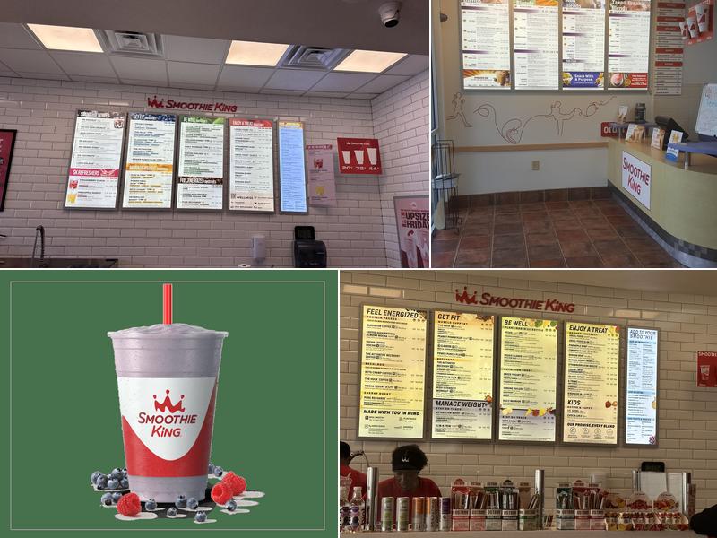 Smoothie King Menu