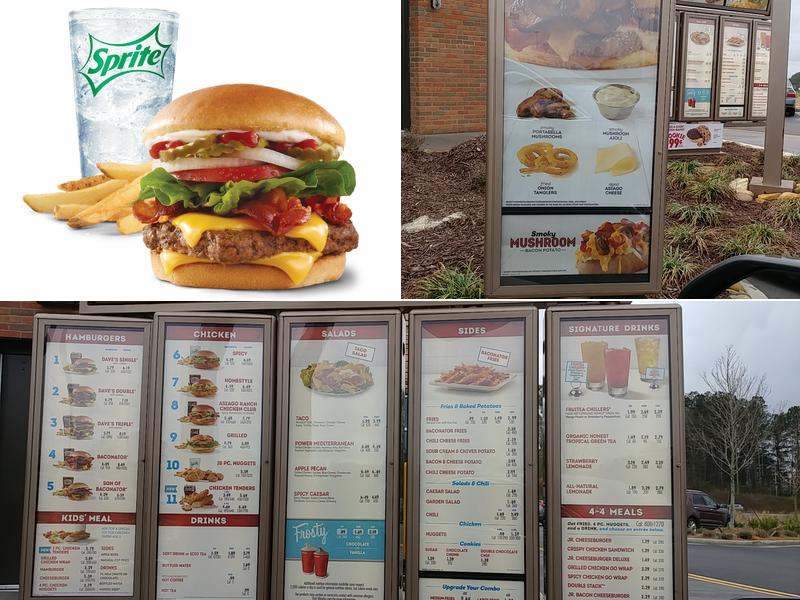 Wendy's Menu