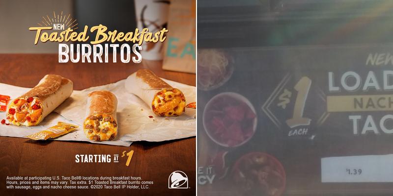 Taco Bell Menu