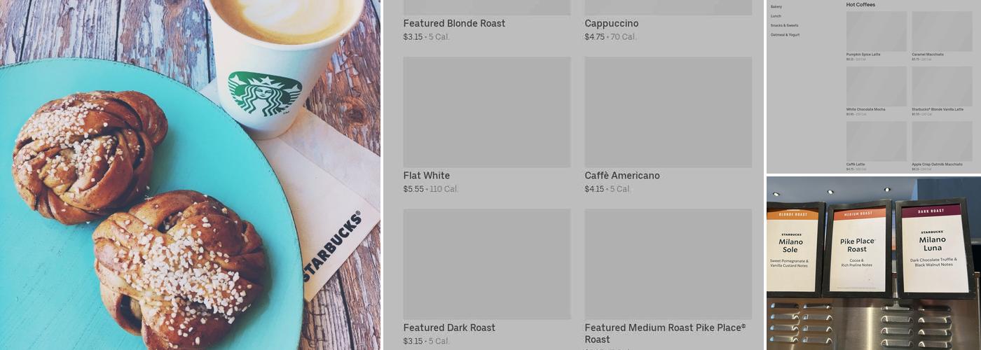 Starbucks Menu