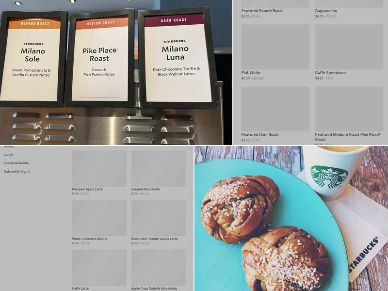 Starbucks Menu